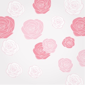 粉色玫瑰花底纹背景图