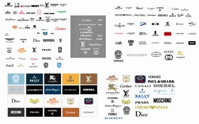 奢侈品品牌logo矢量标志合集
