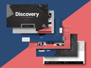 discovery网站模板