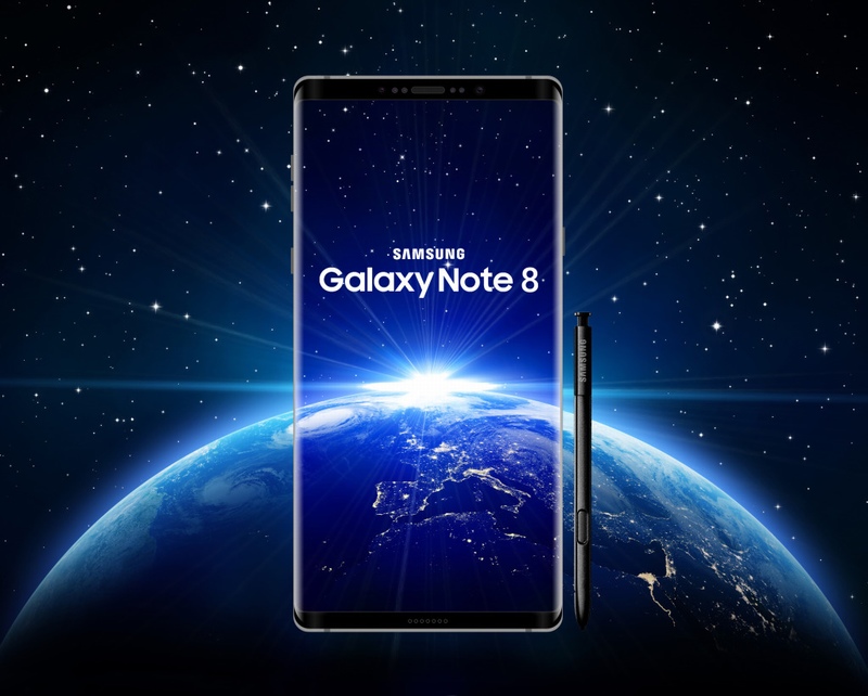 三星Galaxy Note8样机贴图模板
