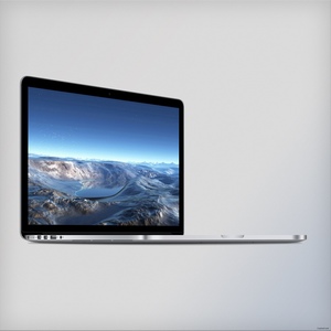 苹果笔记本macbook智能贴图样机模板