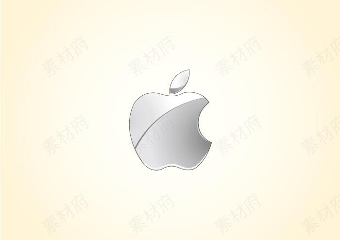 苹果logo标志矢量素材图片