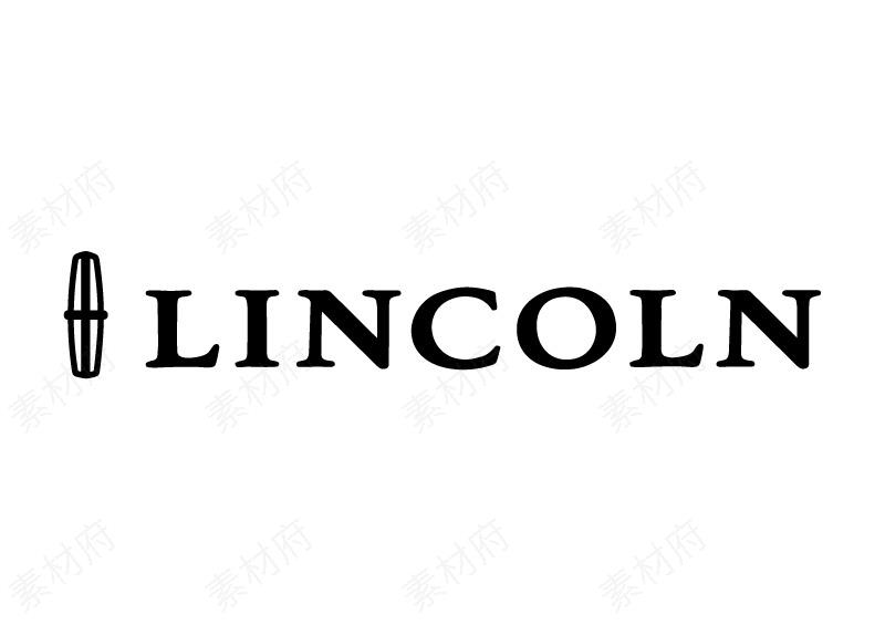 林肯汽车logo标志矢量素材图片