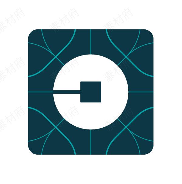 Uber优步logo标志矢量图