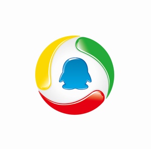 QQ腾讯网logo标志图形矢量素材图片