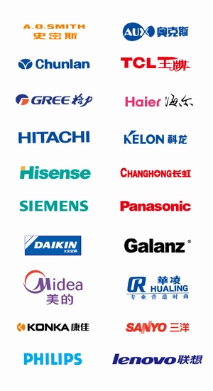 常见电器品牌logo标志集合