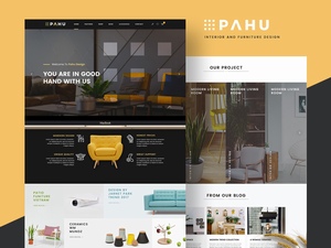 PAHU家居網站模板