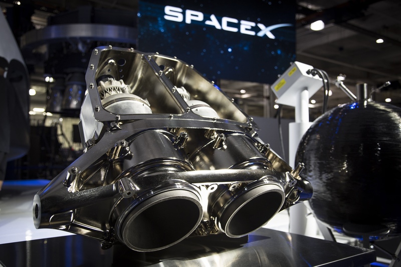 SpaceX 3D打印火箭发动机