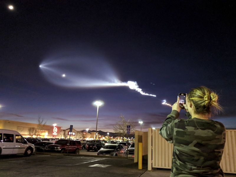 SpaceX火箭发射