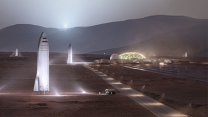 SpaceX公司的行星际运输系统