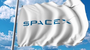 SpaceX企业旗