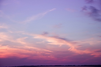 紫色的天空云彩