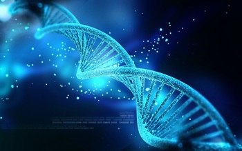 螺旋DNA图片