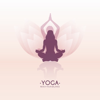 瑜伽标志logo设计