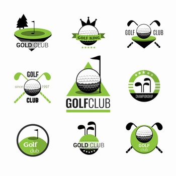 高尔夫球logo标志设计大全