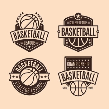 篮球标志设计logo图标