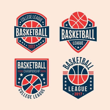 篮球主题标志logo图标设计
