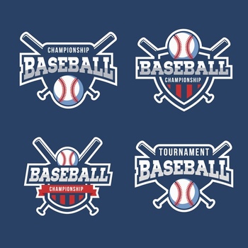 棒球联盟标志设计