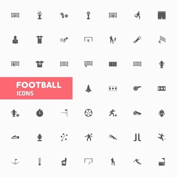 足球主题图标设计