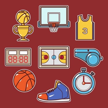 篮球主题图表设计