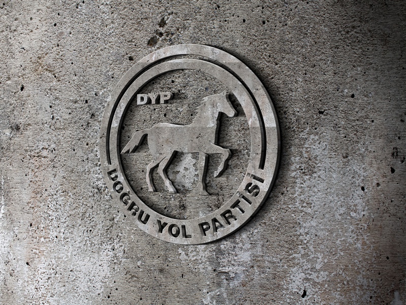 斑驳赃旧的水泥墙面上的立体logo样机