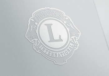 金属质感logo样机
