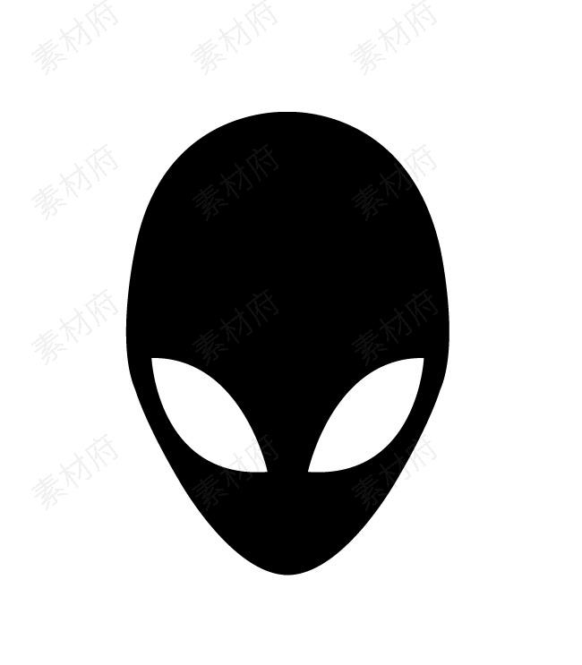 外星人电脑logo标志素材图片