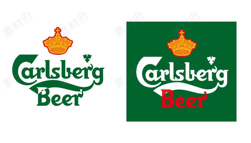 嘉士伯啤酒logo标志素材图片