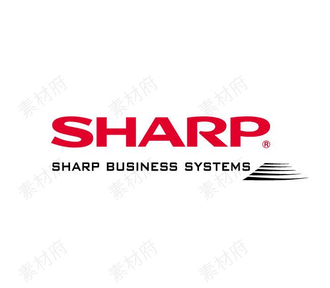 夏普logo标志素材图片