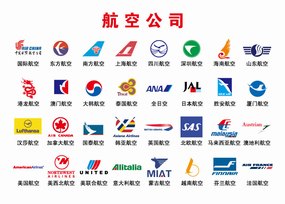 航空公司logo标志大全