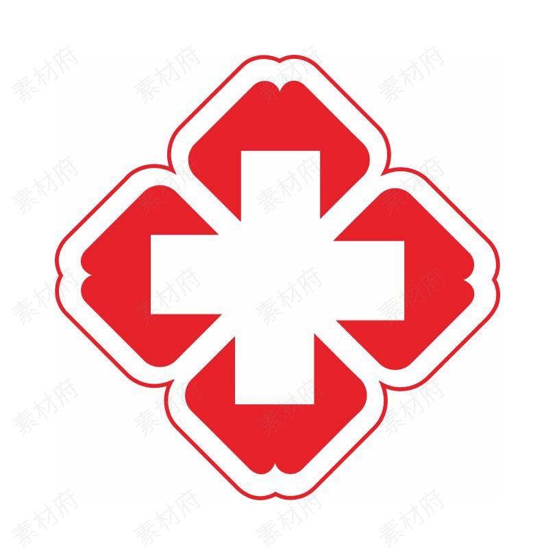 医院十字logo标志素材图片