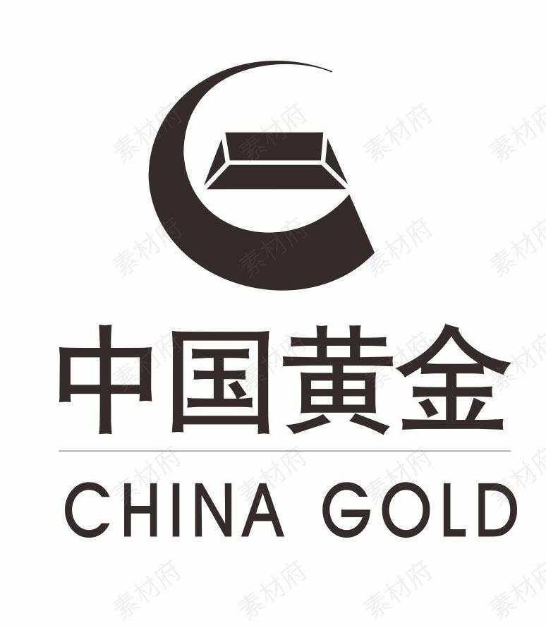 中国黄金logo标志商标矢量图