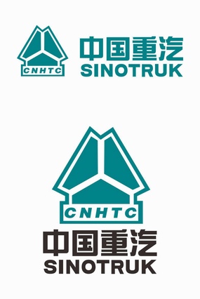 中国重汽logo标志商标矢量图