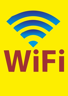 WiFi图标标识牌设计