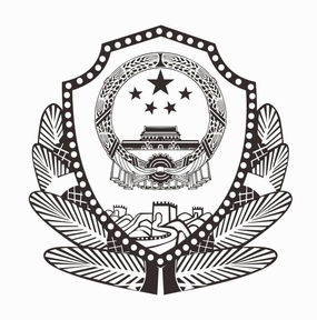 警徽logo标志矢量图