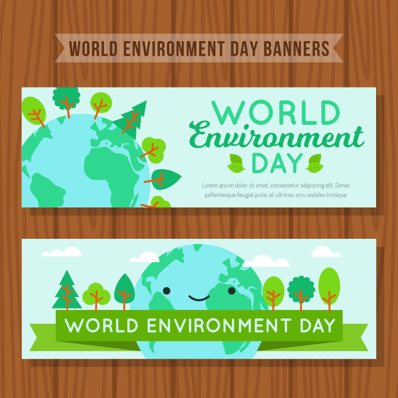 世界环境日banner设计