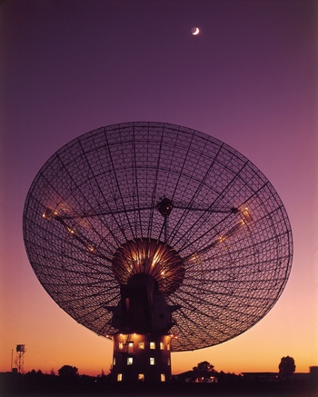 无线电波电文望远镜