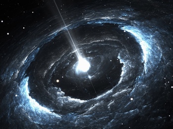 宇宙黑洞引力波