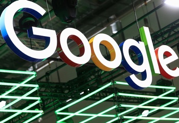 Google展会门头立体logo标志