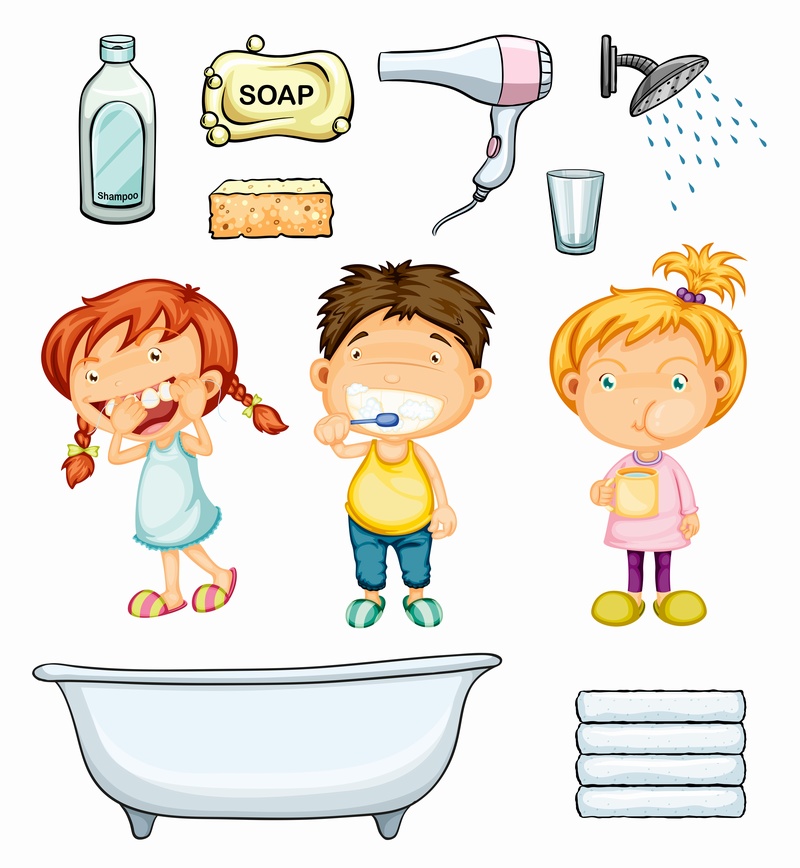 小孩子养成刷牙洗脸讲卫生的好习惯