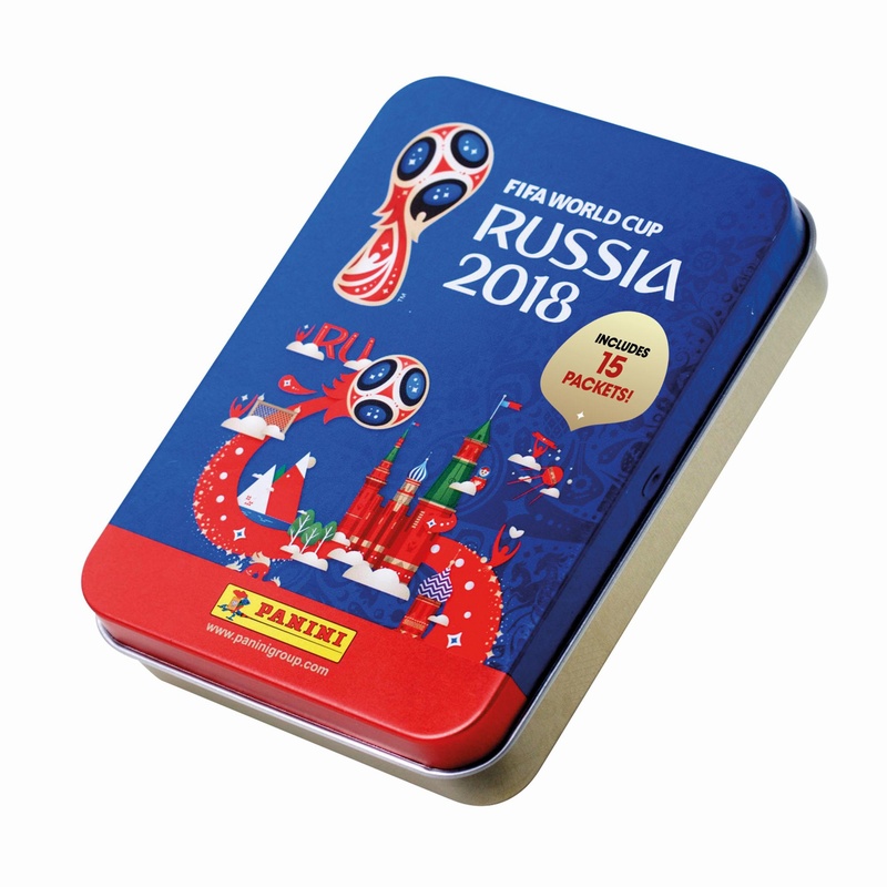 panini2018俄罗斯世界杯贴纸包装盒