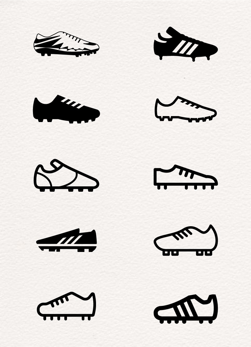 足球鞋图标设计合集2