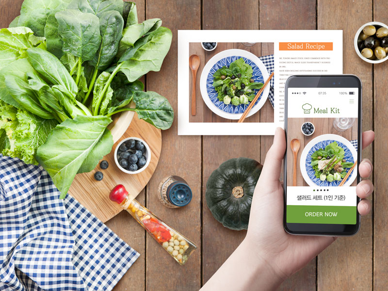 手机APP下单订购健康绿色蔬菜