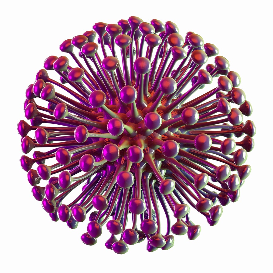 三维渲染细菌病毒微生物免抠png高清图