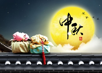 中国风中秋节海报素材图片