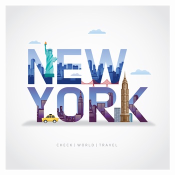 世界旅游城市创意英文设计之纽约
