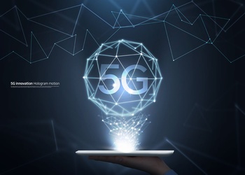 5G通信技术科技ps合成素材