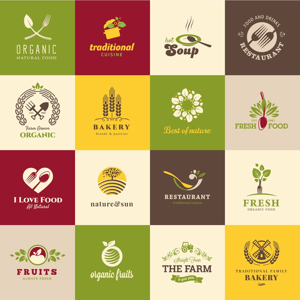 农业农场类矢量logo标志图标素材