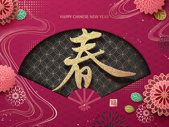 中国传统底纹新年元旦春节祝福矢量图素材