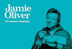 著名英国厨师Jaime Oliver的品牌VI手册
